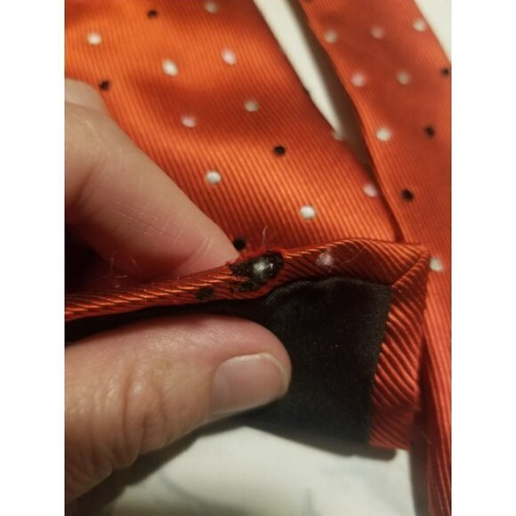 Paul Smith London Red Polkadot Tie - Picture 3 of 12